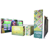 Выставка Drape Поддержка пользовательских Trade Show Booth Display
