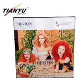 Expo Display Stand изогнутый хлопает вверх дисплей ткани со стороны стены Алюминиевая Баннеры Curve дисплей для Trade Show