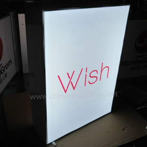 Китай Новый инновационный продукт Illuminated на заказ Вход Реклама Light Box