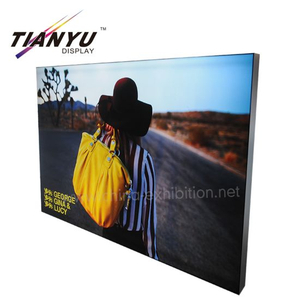 Китай Выставка Tradeshow Две стороны бескаркасных Free Standing Fabric Light Box