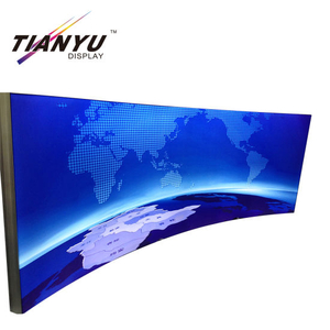 Tianyu Дисплей Обеспечение Безрамное Indoor / Наружная реклама LED ткани Textile Напольный Light Box Войти