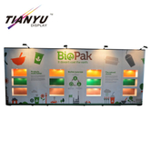 Всплывающие Displays Ткань Ткань стена Баннер Стенд для выставки