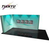 L Форма / U-образный Ткань / ПВХ Expo Всплывающее Trade Show Display Exhibit