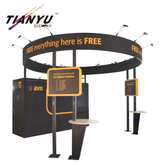 Expo Display Stand Настроенные Cmyk печати светодиодные фонари 10x10 стенд выставки
