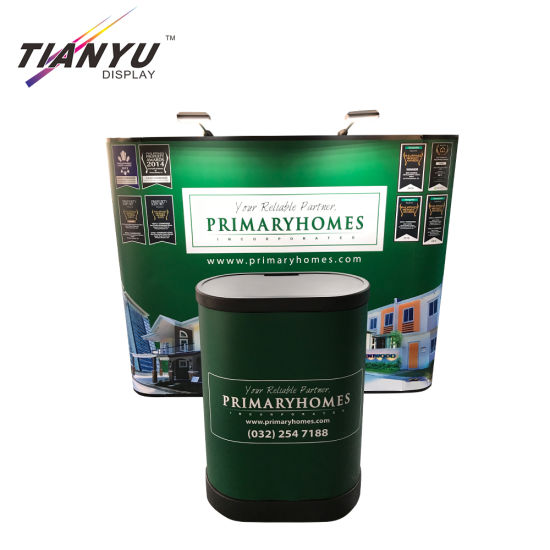 Закрытый / Открытый Портативный Backdrop Spring Всплывающее Banner Stand