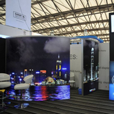 Китай Free Standing Billboard Изогнутый алюминиевый LED подсветкой Ткань Lightbox