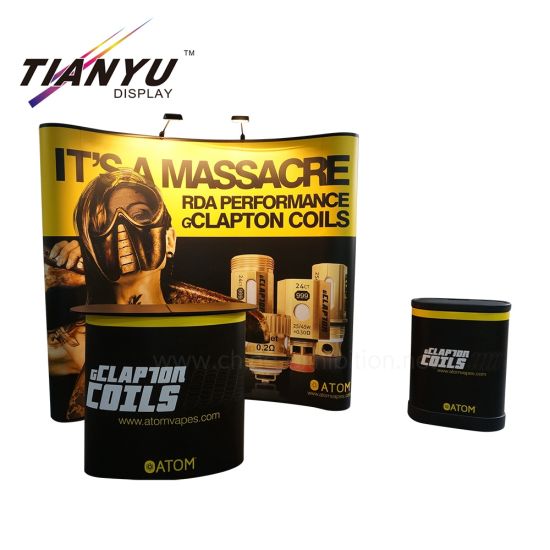 ПВХ Всплывающего демонстрационного оборудования Рама Всплывающих дисплеи стены