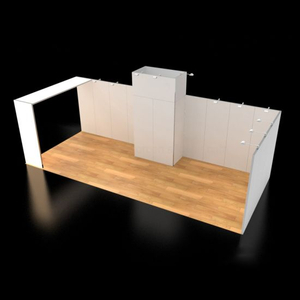 10x20ft / 3х6 м Модульного выставочный стенд с графическим Проектированием