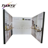 Портативный алюминиевый Tube Напряжение ткани Trade Show Display 3X3 Booth