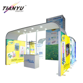 3X3 Портативный Photo Booth складная алюминиевая Backdrop Баннер Б Выставка фона Стенд выставочный стенд