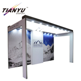 Печатные ткани напряжения Backdrop Стенд Пользовательские стенд выставки Display Design 10x10 для выставочного стенда