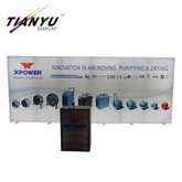 S Форма Trade Show Booth 10X10 Алюминиевая выставка Задняя панель Стена