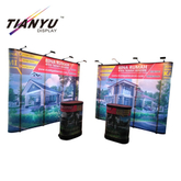 Портативный Tradeshow алюминиевый 4X3 3X3 10FT Всплывающее ПОВ Backdrop Дисплей